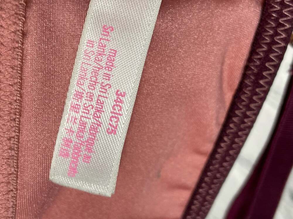 Victoria's Secret PINK Date Push-Up Bra Lace Racerback Front-Close 34C - Picture 4 of 6